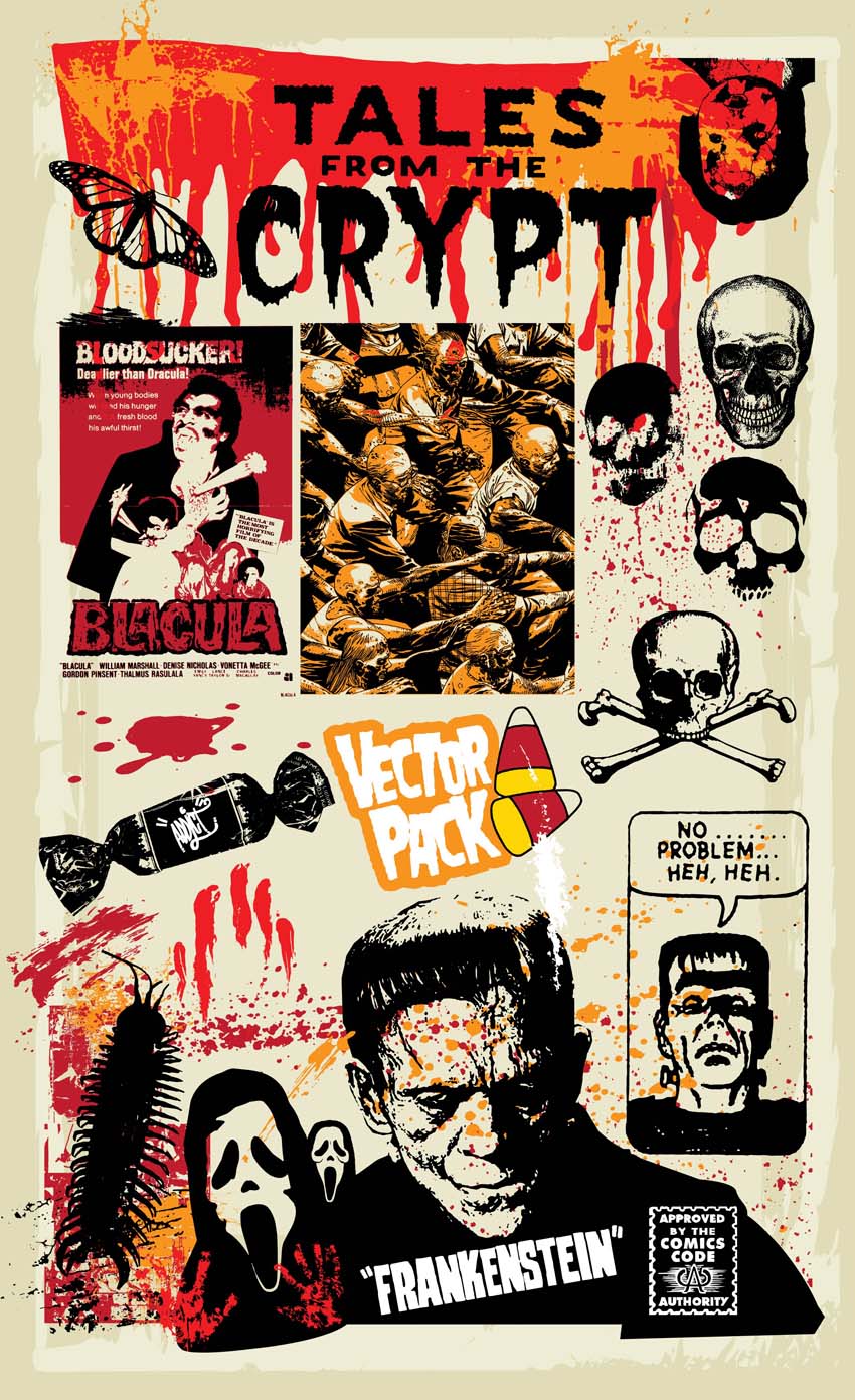 Horror Vectors Vector Art Graphics 850x1392 Horror Vectors Vector Art Graphics