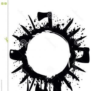 Stock Illustration Grunge Frame Vector Illustration Abstract Knife 300x300 Stock Illustration Grunge Frame Vector Illustration Abstract Knife