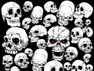 Horror Skulls Vector Art Free Vectors Ui Download 310x233 Horror Skulls Vector Art Free Vectors Ui Download