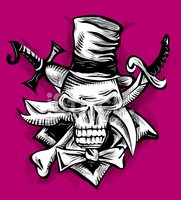 Skull Gothic Art, Evil Horror 181x200 Skull Gothic Art, Evil Horror