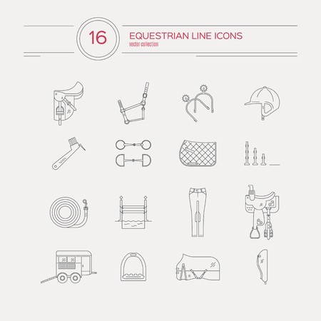 450x450 Modern Line Collection Of Horse Gear Saddle, Bit, Spurs, Western