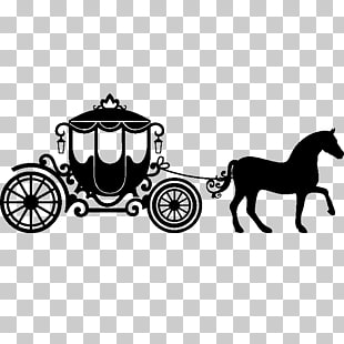 Horse Carriage Vector