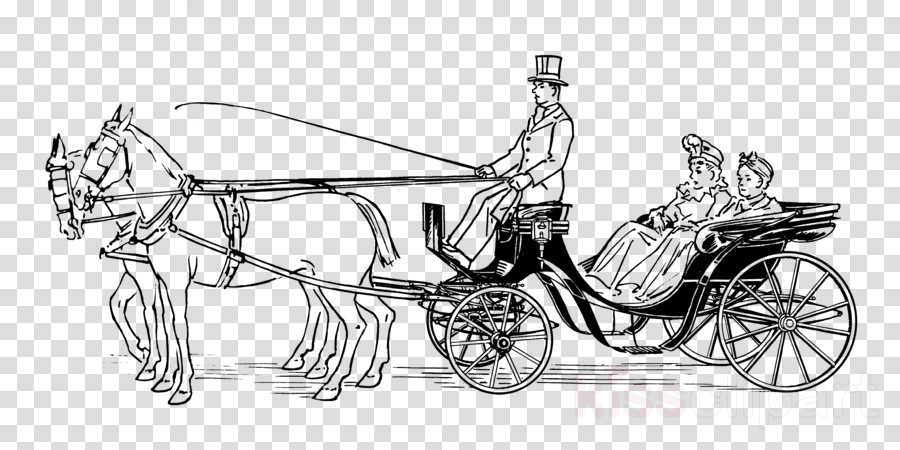 900x450 Download Horse Drawn Vehicle Clip Art Carriage Vector Graphics