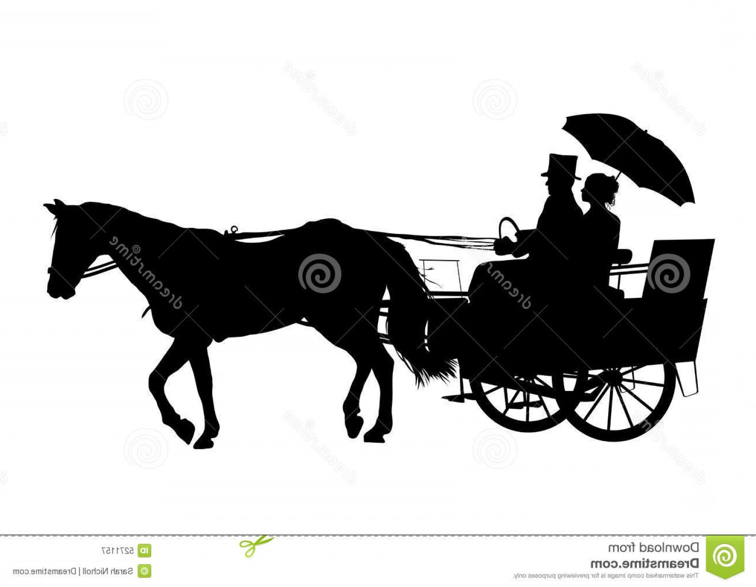 1560x1210 Horse And Carriage Vector Hoodamathrun