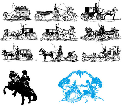 423x368 Carriage Vector Download Free Vector Download