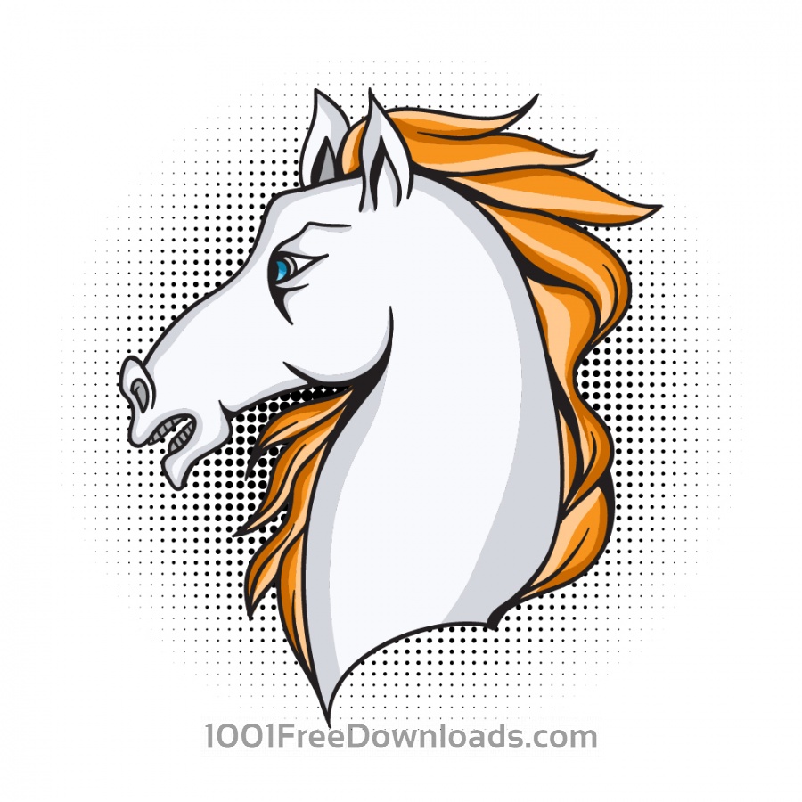 900x900 Free Vectors Cartoon Vector Horse Nature