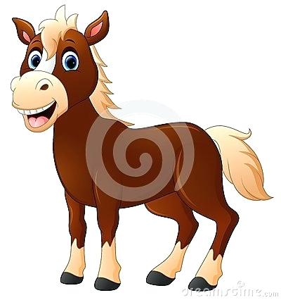 400x426 Cute Horse Cartoon