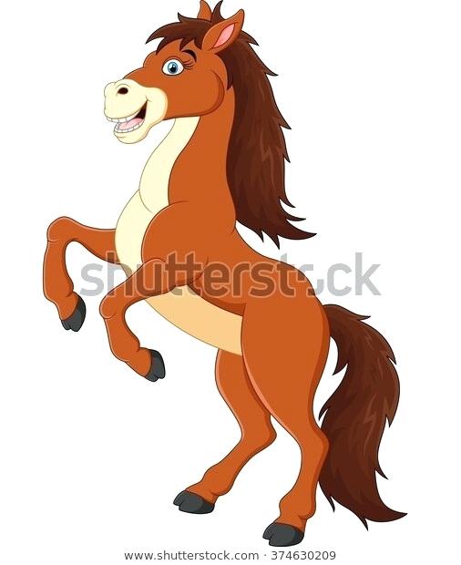 506x620 Cute Horse Cartoon