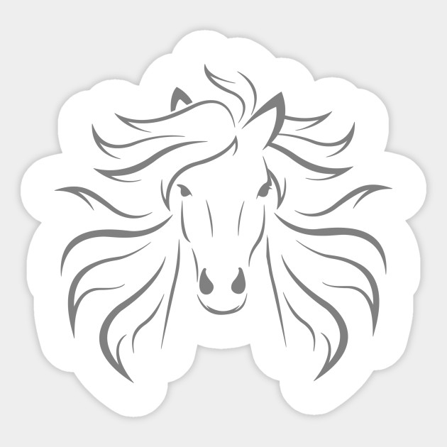 630x630 Huge Collection Of 'horse Face Silhouette' Download More Than