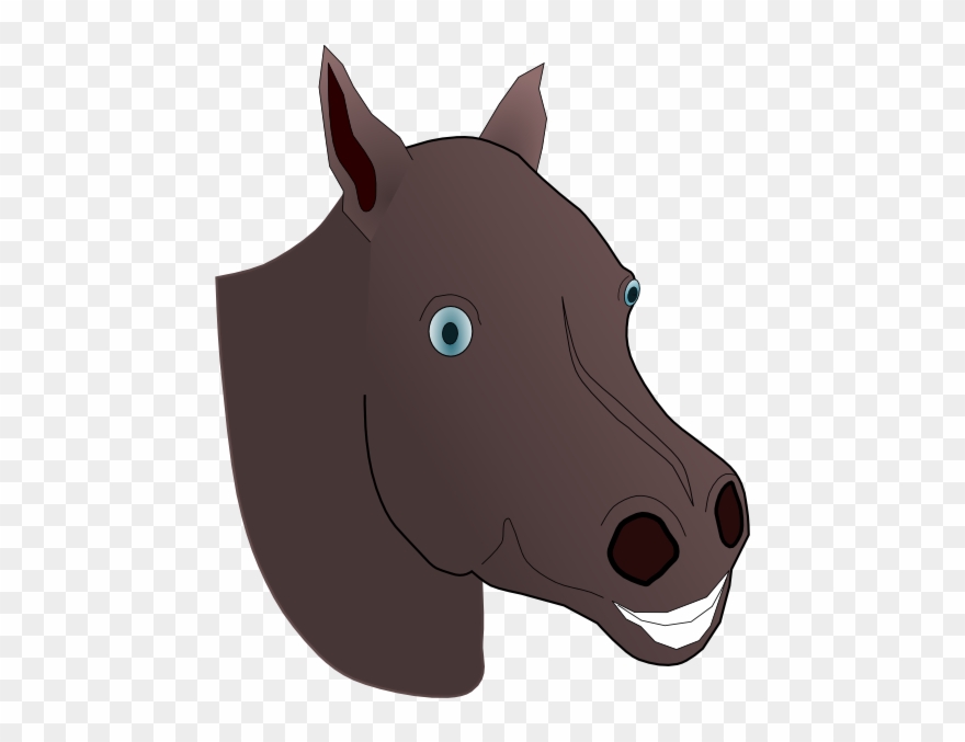 880x677 Free Vector Horse Head Clip Art