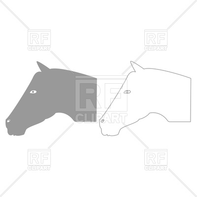 400x400 Horse Head