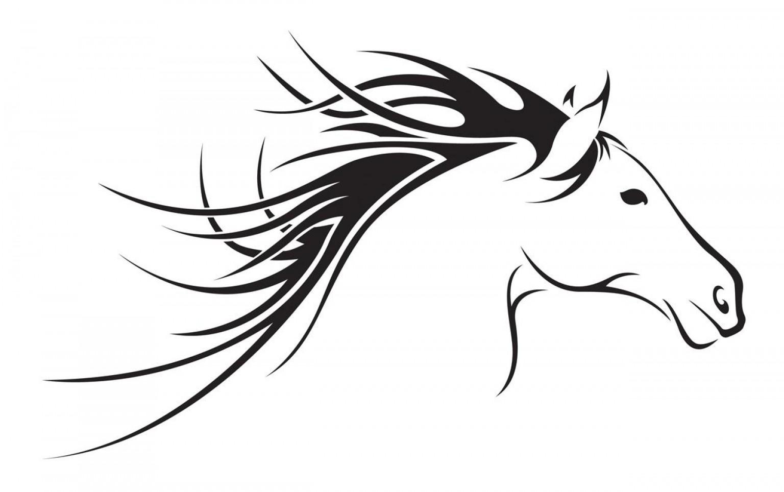 Horse Head Vector
