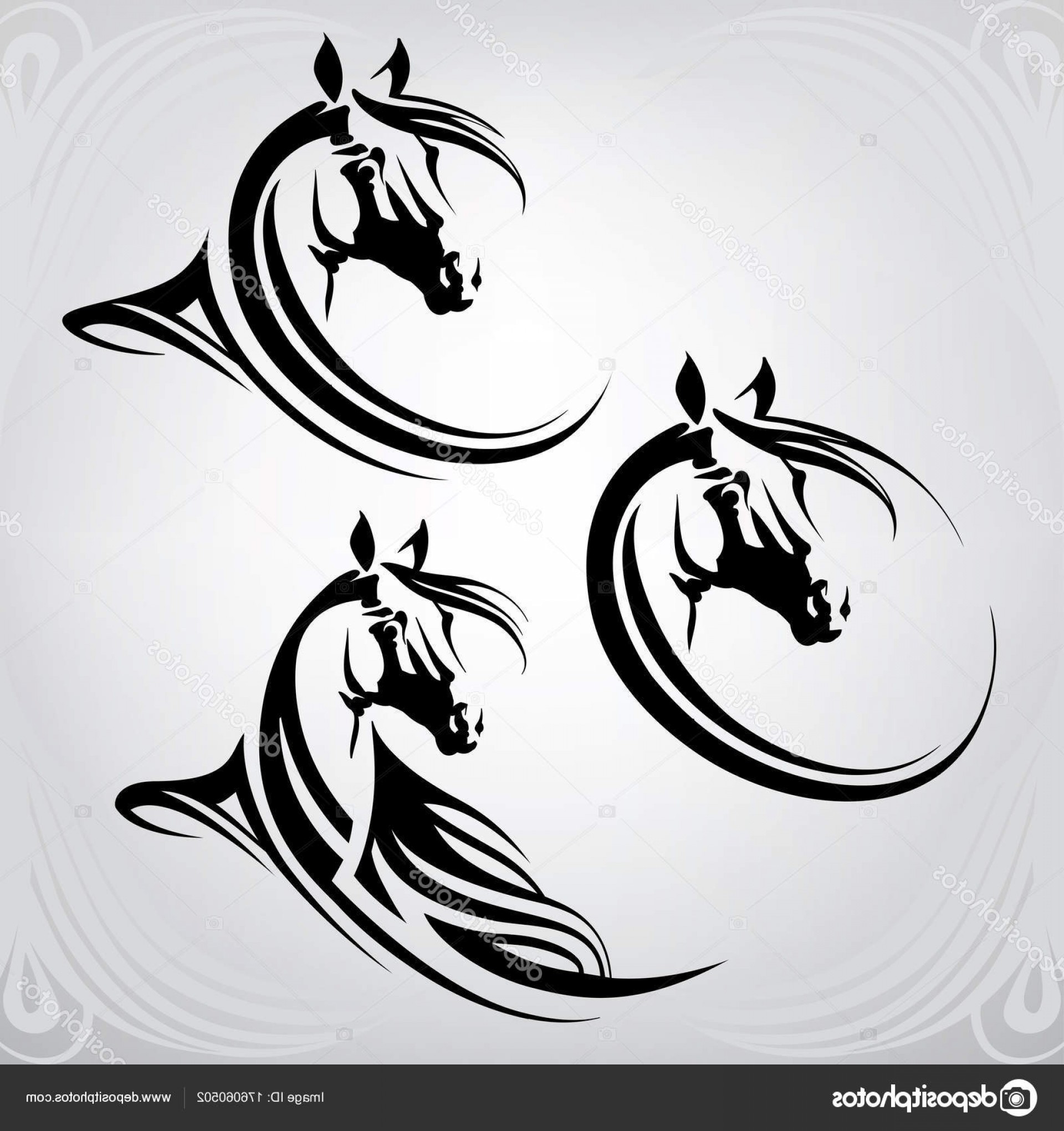 1920x2040 Stokovaya Vektornaya Grafika Horse Head Vector Il Soidergi