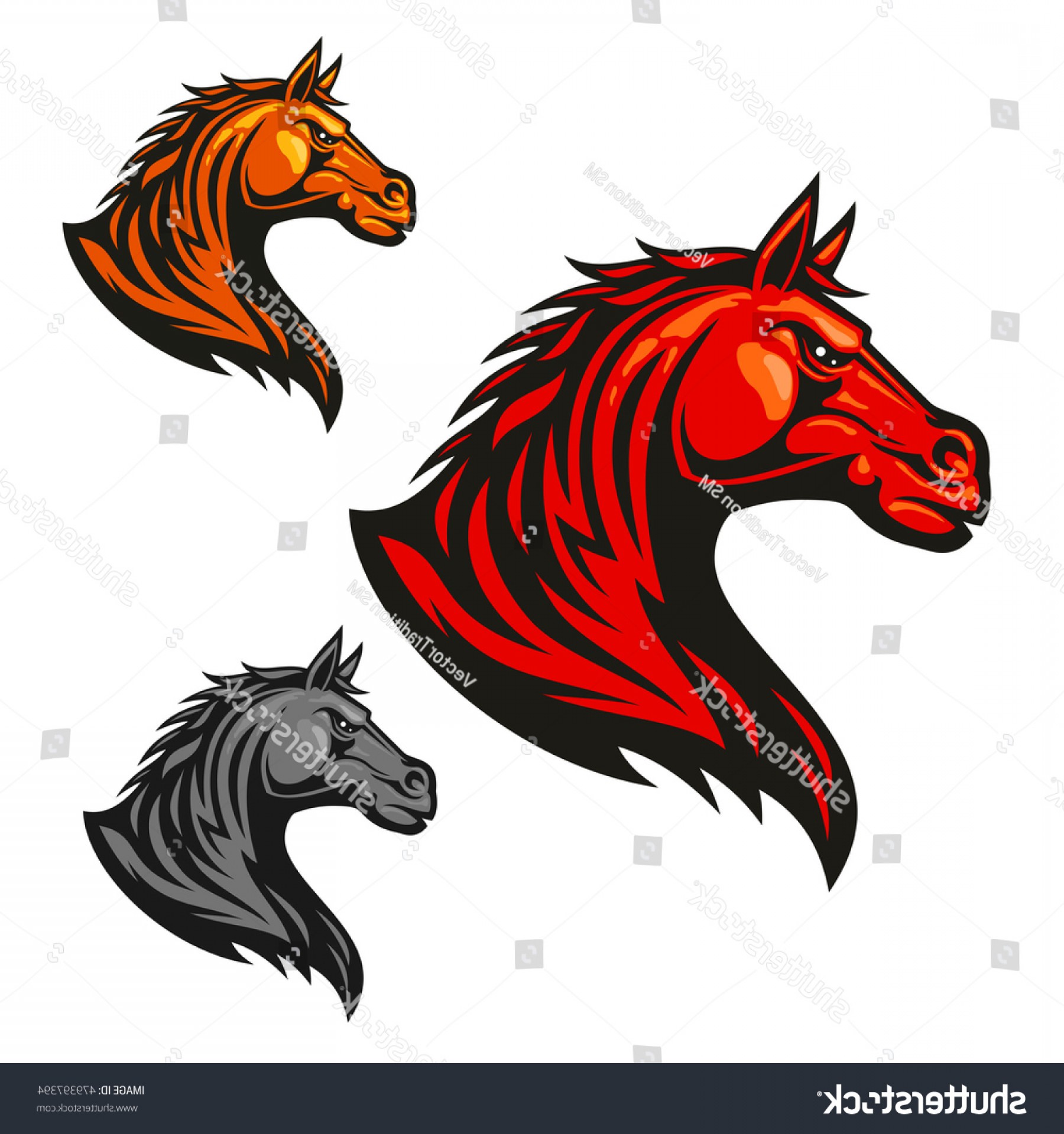1800x1920 Furious Horse Head Icon Stylized Fire Hoodamathrun
