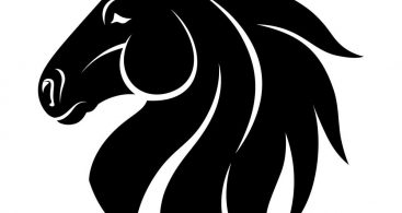 367x195 Mustang Horse Head Vector Archives