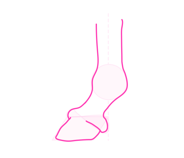 600x515 Huge Collection Of 'horse Hoof Drawing' Download More Than