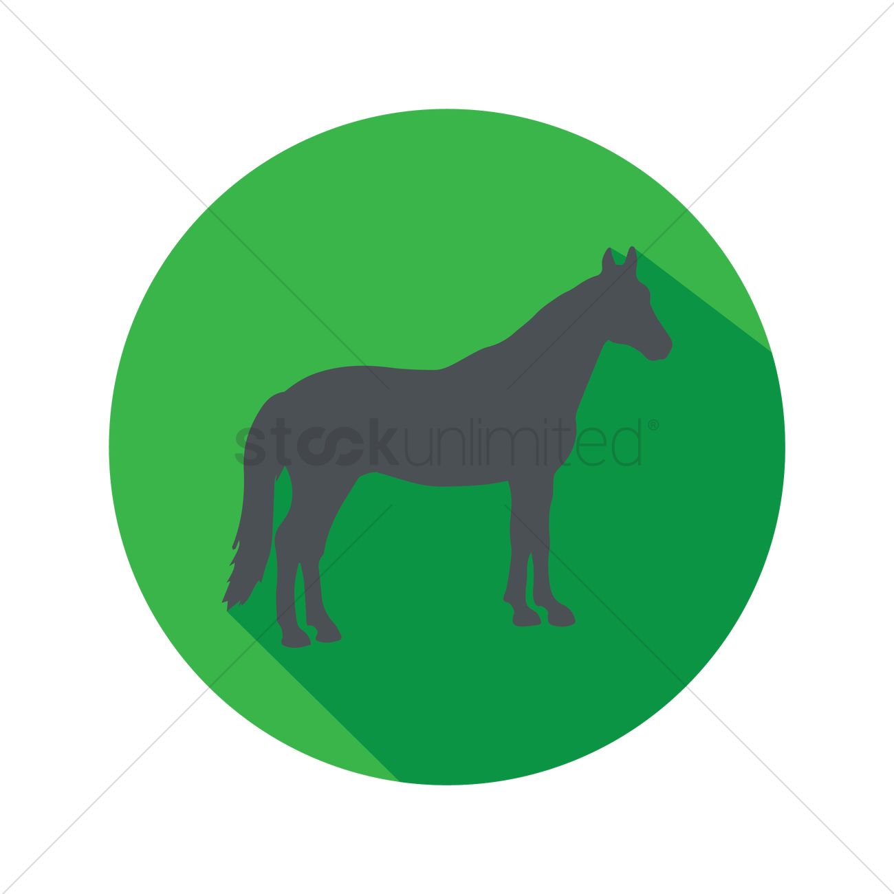 1300x1300 Horse Icon Vector Image