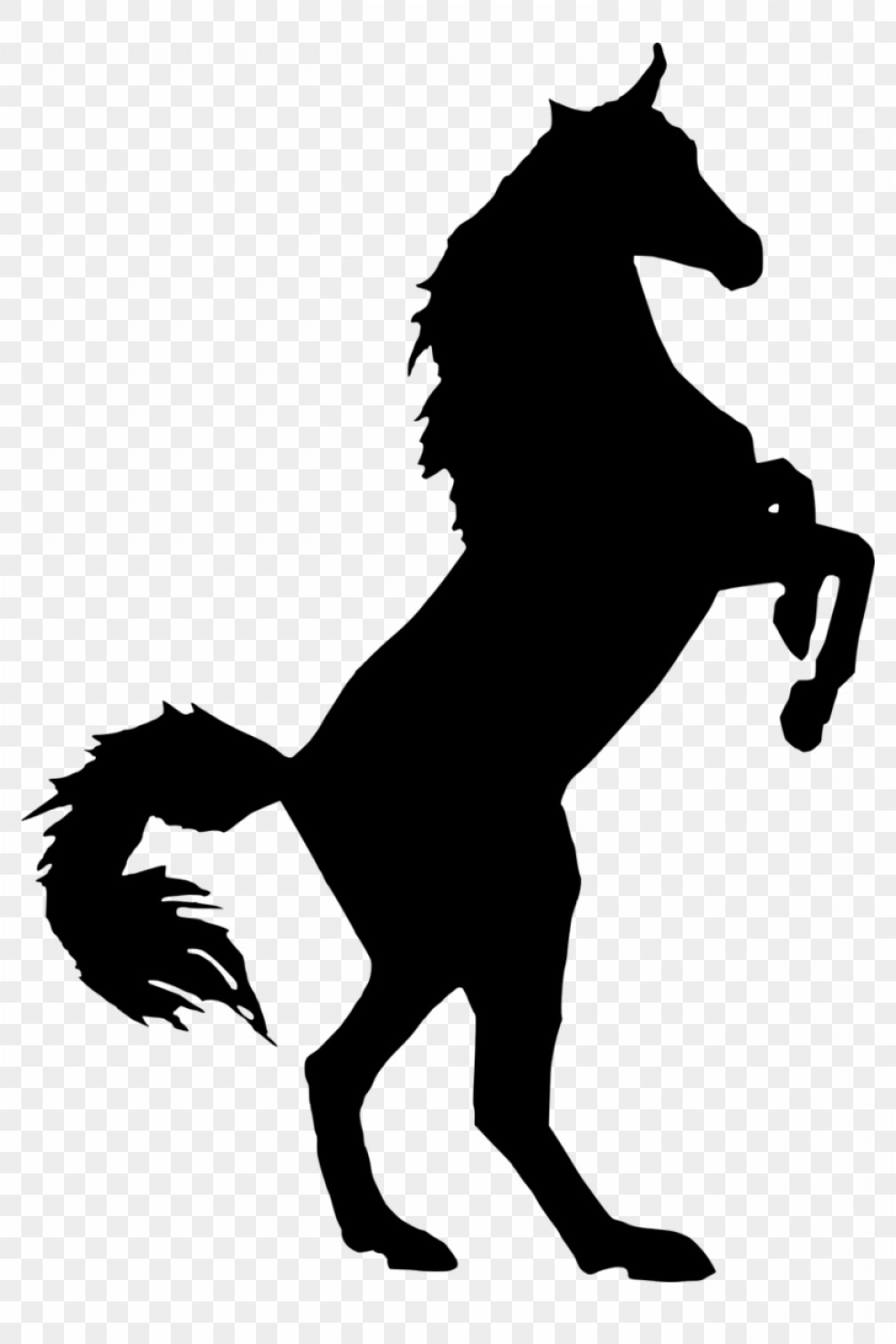 1008x1512 Mustang Logo Vector Art Hoodamath