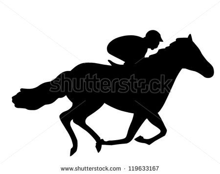 Race Horse And Jockey 450x355 Race Horse And Jockey