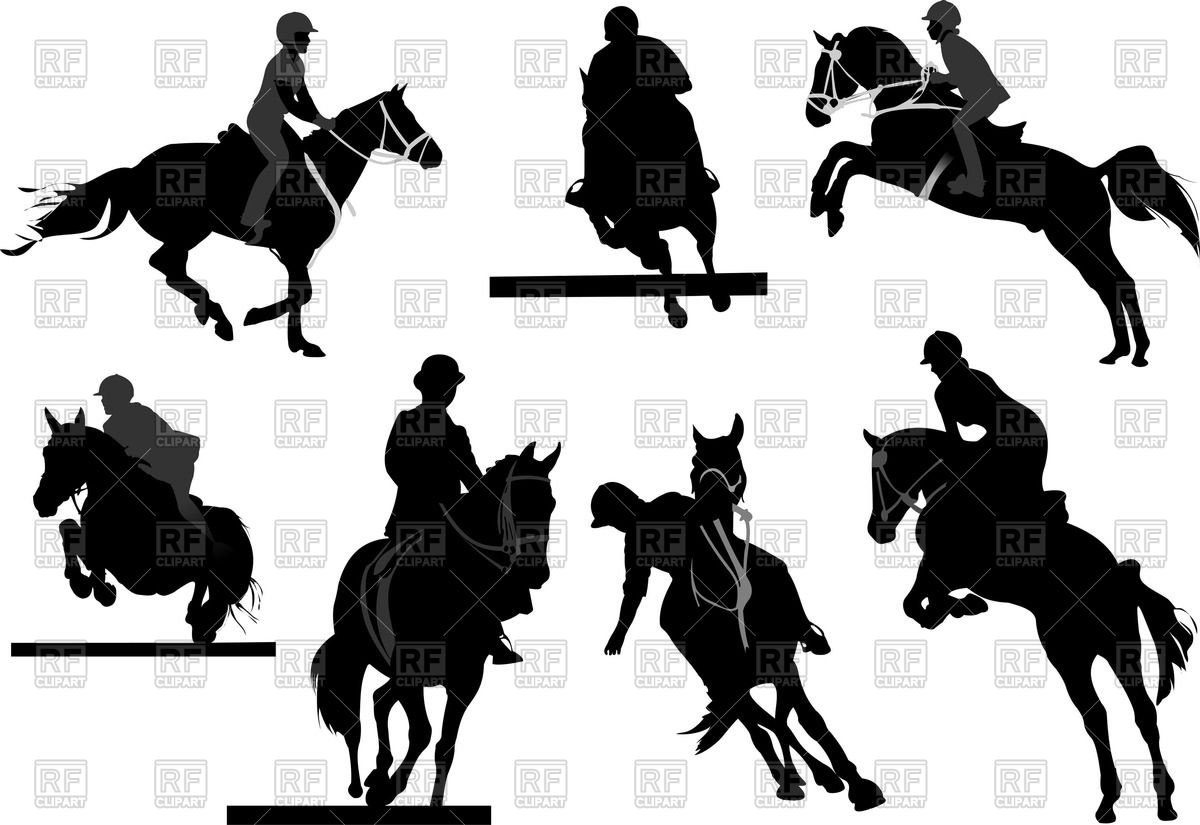 Horse Riders Silhouettes 1200x825 Horse Riders Silhouettes
