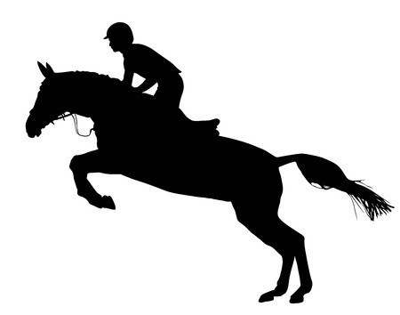 Horse Jumping Vector at Vectorified.com | Collection of Horse Jumping ...