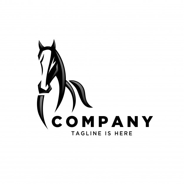 Front View Running Horse Logo Vector Premium Download 626x626 Front View Running Horse Logo Vector Premium Download