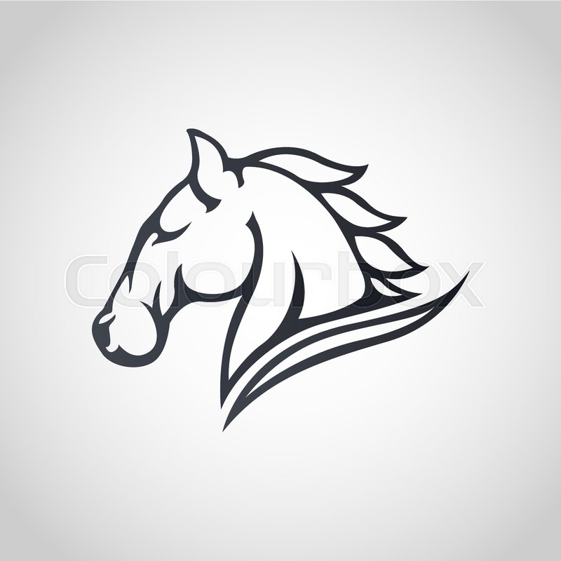 Horse Logo Vector Icon Design Stock Vector Colourbox 800x800 Horse Logo Vector Icon Design Stock Vector Colourbox
