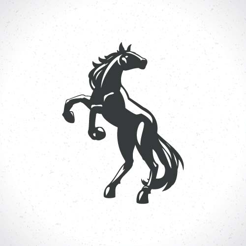Vector Set Of Horse Logos Design Free Download 500x500 Vector Set Of Horse Logos Design Free Download