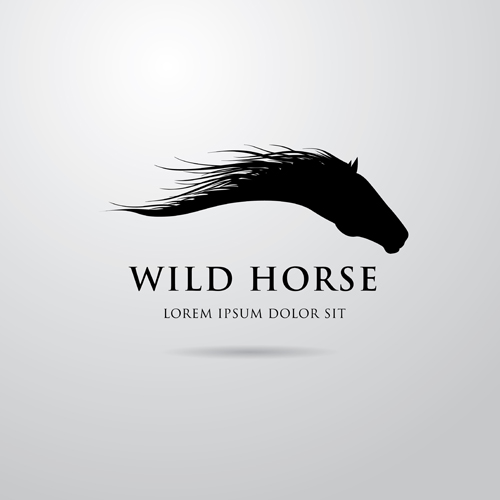 Creative Horse Logo Vector Design Free Download 500x500 Creative Horse Logo Vector Design Free Download