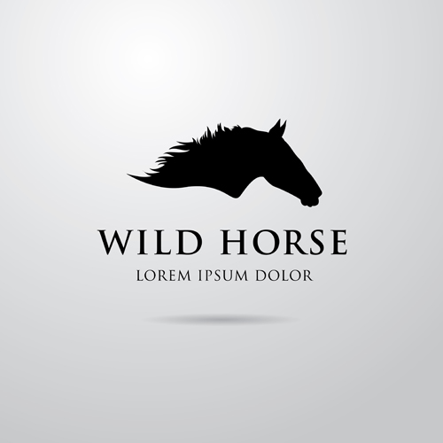 Creative Horse Logo Vector Design Free Download 500x500 Creative Horse Logo Vector Design Free Download