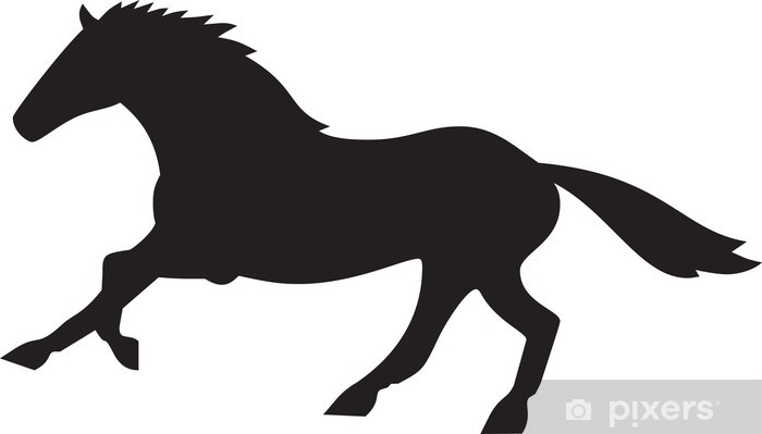 Horse Silhouette Vector Clipart Design Sticker We Live 700x399 Horse Silhouette Vector Clipart Design Sticker We Live