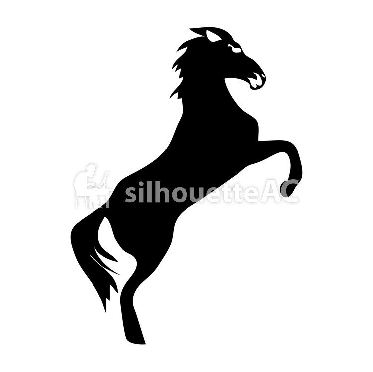 Free Silhouette Vector Horse Tail Mane Hoof 750x749 Free Silhouette Vector Horse Tail Mane Hoof