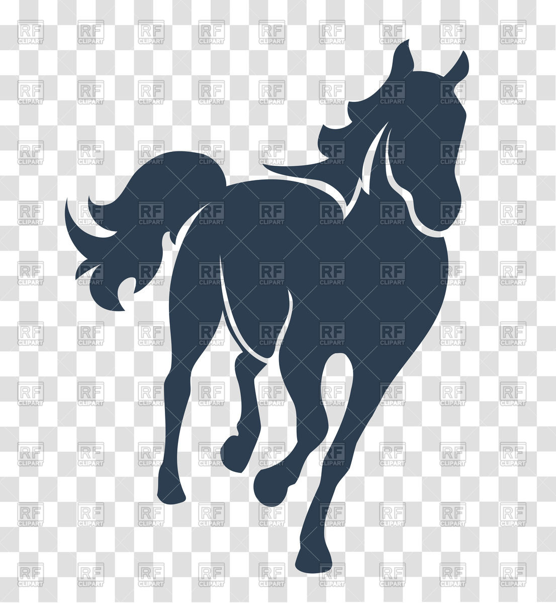 1106x1200 Silhouette Horse Vector Image Of Plants And Animals Rodnikovay