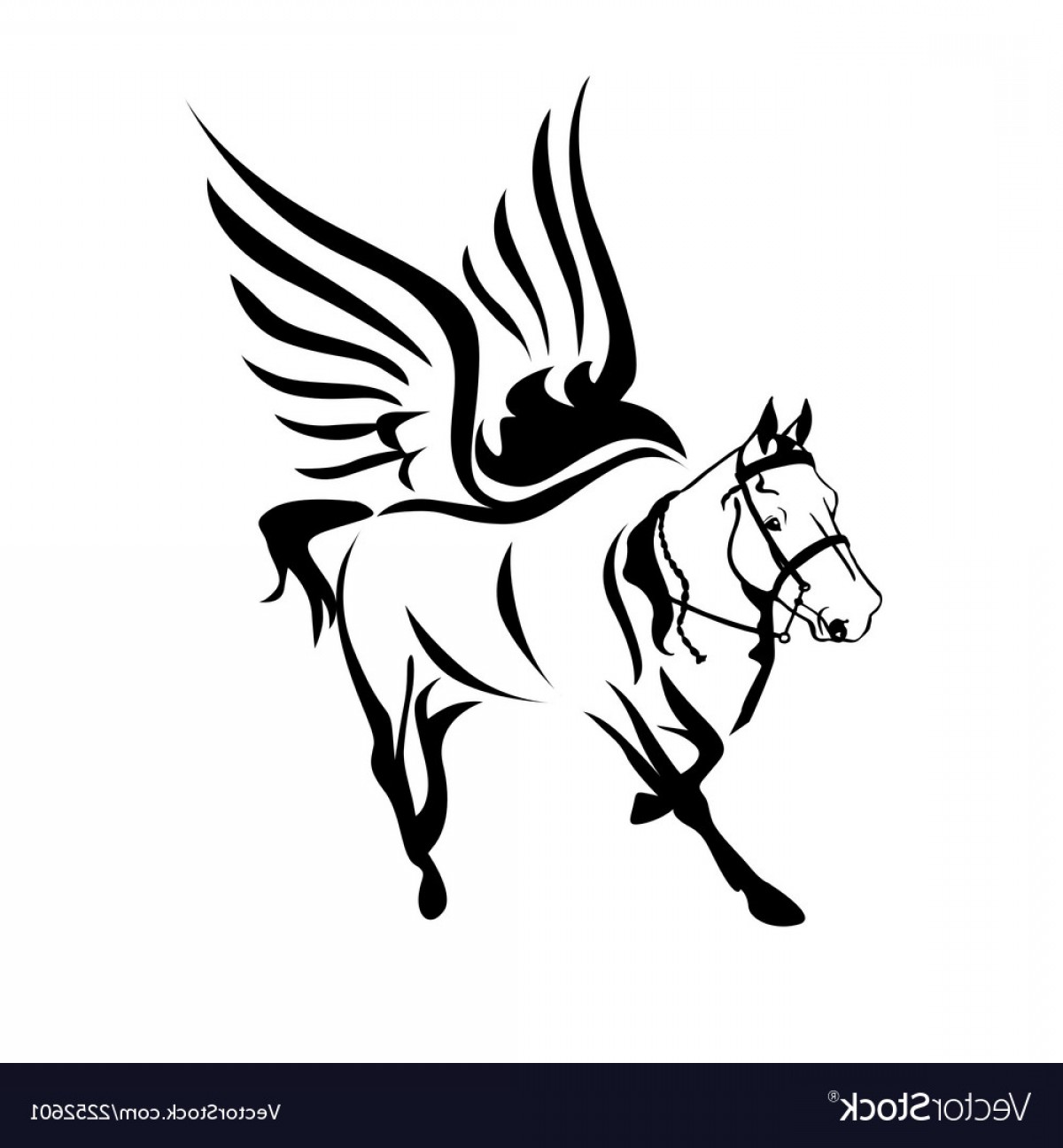 1200x1296 White Horse Vector Art Hoodamathrun