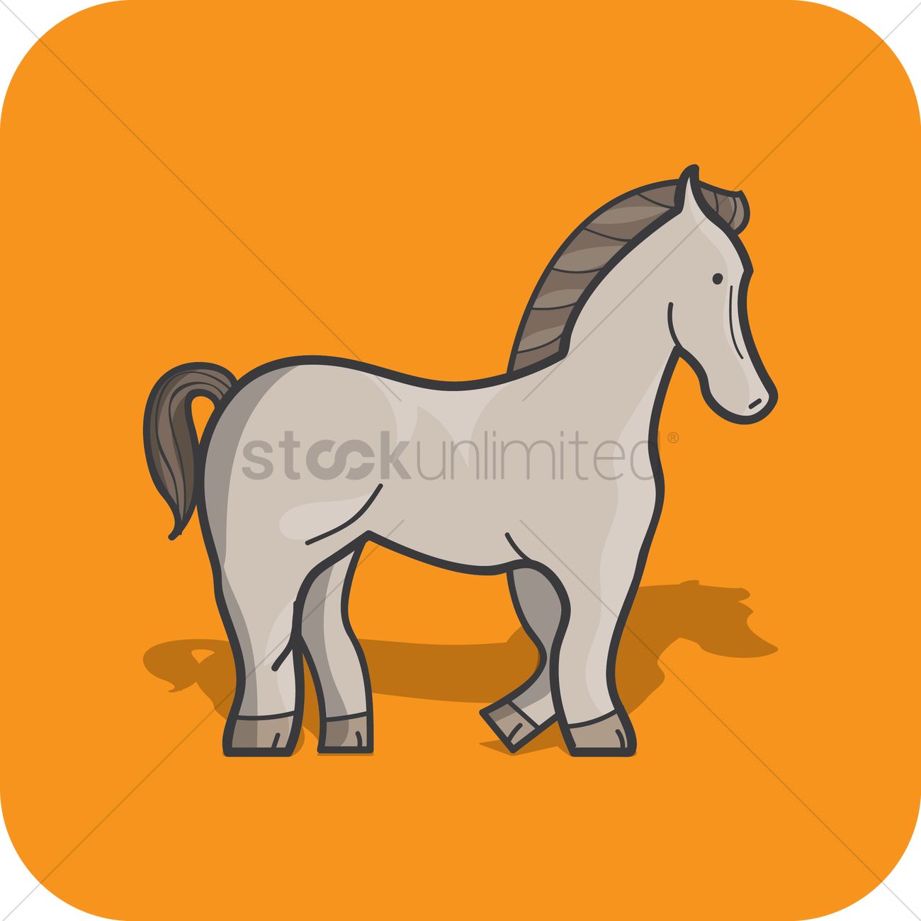 Free Horse Vector Image 1300x1300 Free Horse Vector Image