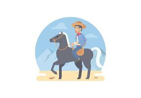 286x200 Horse Free Vector Art