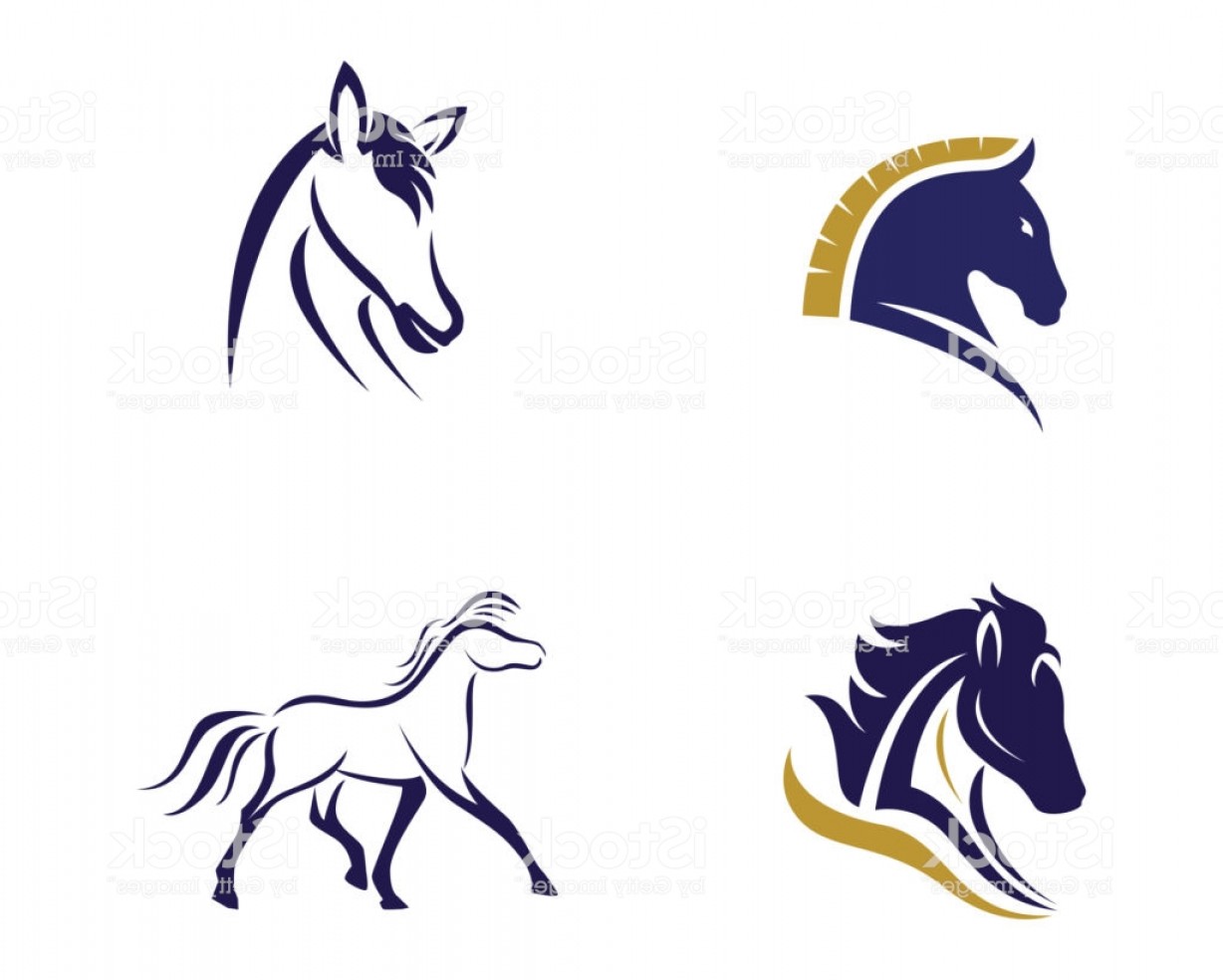 1228x984 Mustang Horse Vector Art Studiogrfx