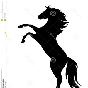 300x300 Stock Illustration Horse Silhouette Logo Template Vector Cqrecords