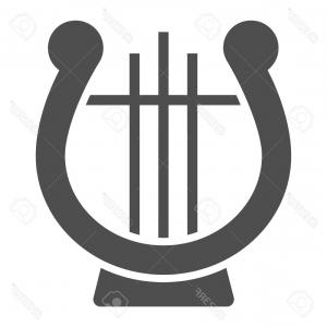 300x300 Black Isolated Icon Of Horseshoe On White Background Silhouette