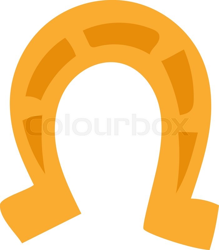 701x800 Horseshoe Vector Horseshoe Stock Vector Colourbox