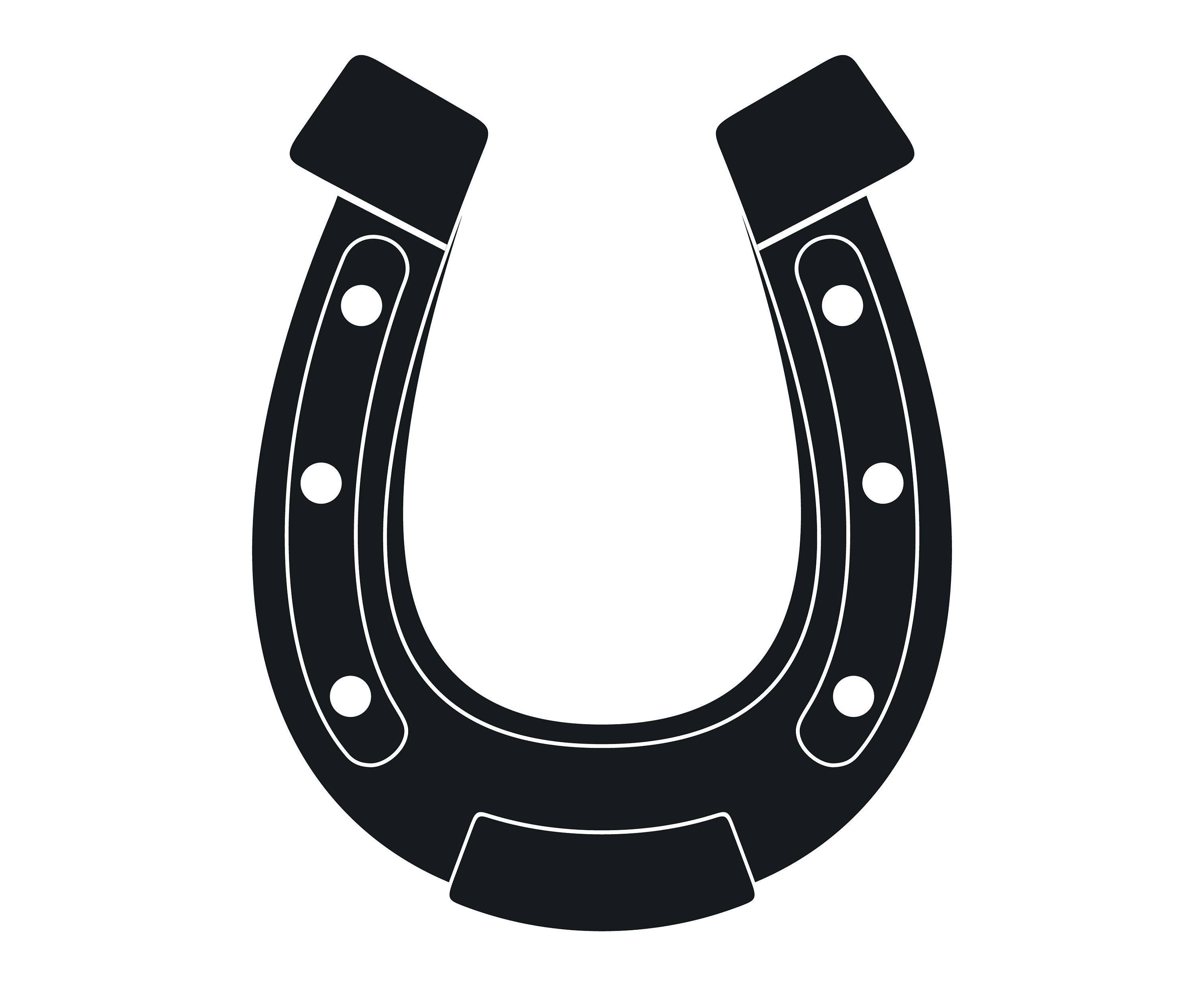 Horseshoe Silhouette Vector At Vectorified.com | Collection Of ...