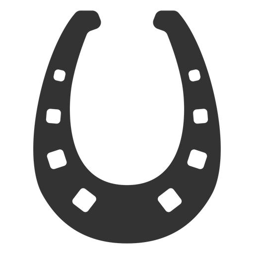 Horseshoe Silhouette Vector at Vectorified.com | Collection of ...