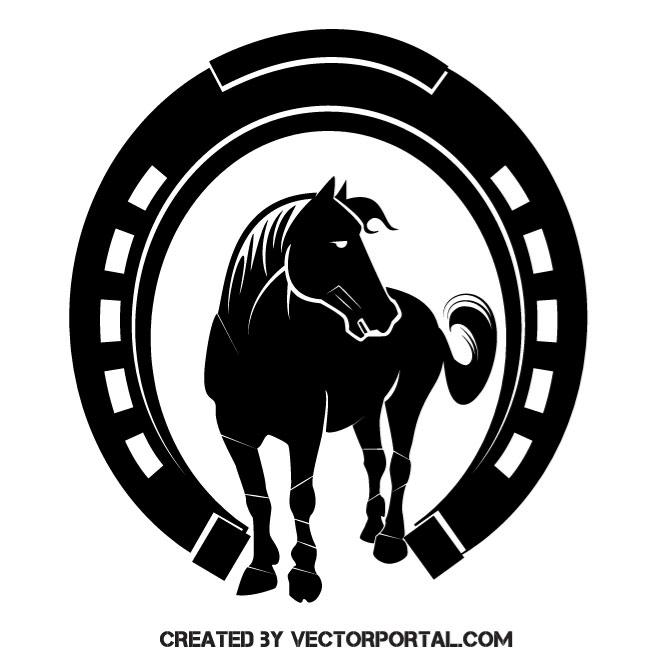 660x660 Horse And A Horseshoe