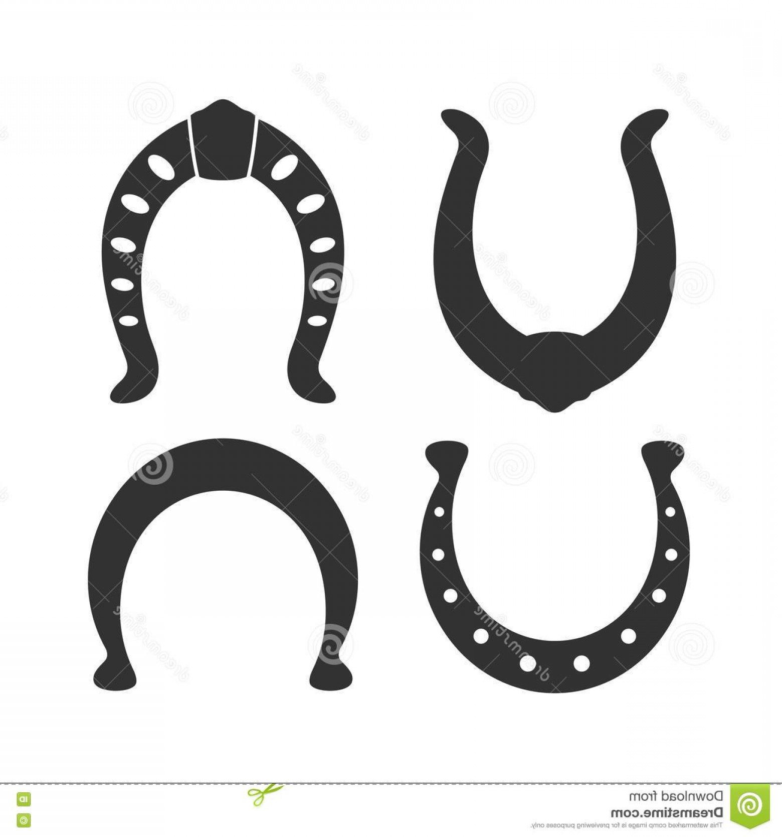 1560x1668 Stock Illustration Abstract Horseshoe Vector Illustration