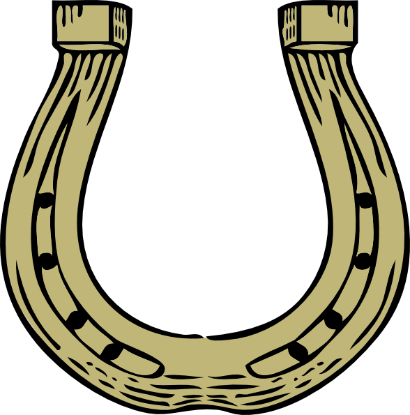 588x595 Horseshoe Vector Free