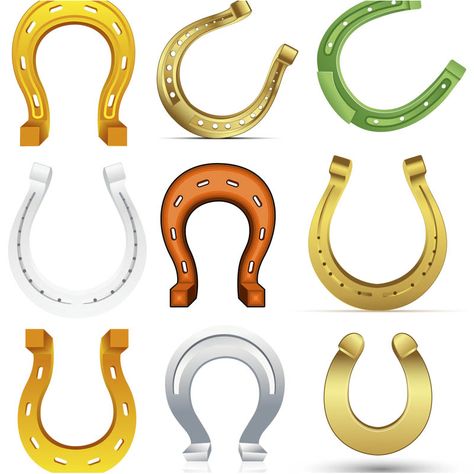 474x474 Horseshoe Vector Templates
