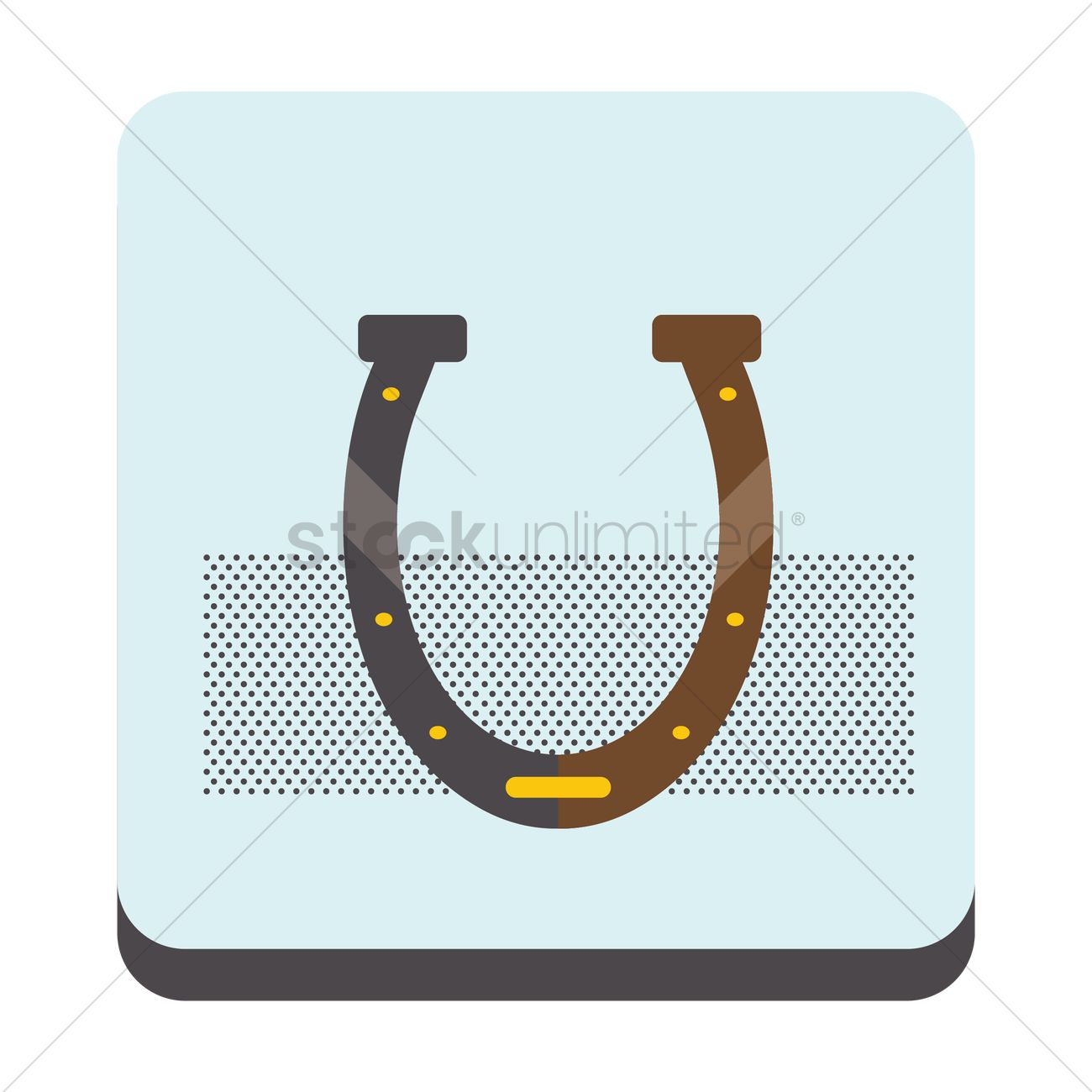 1300x1300 Free A Horseshoe Vector Image