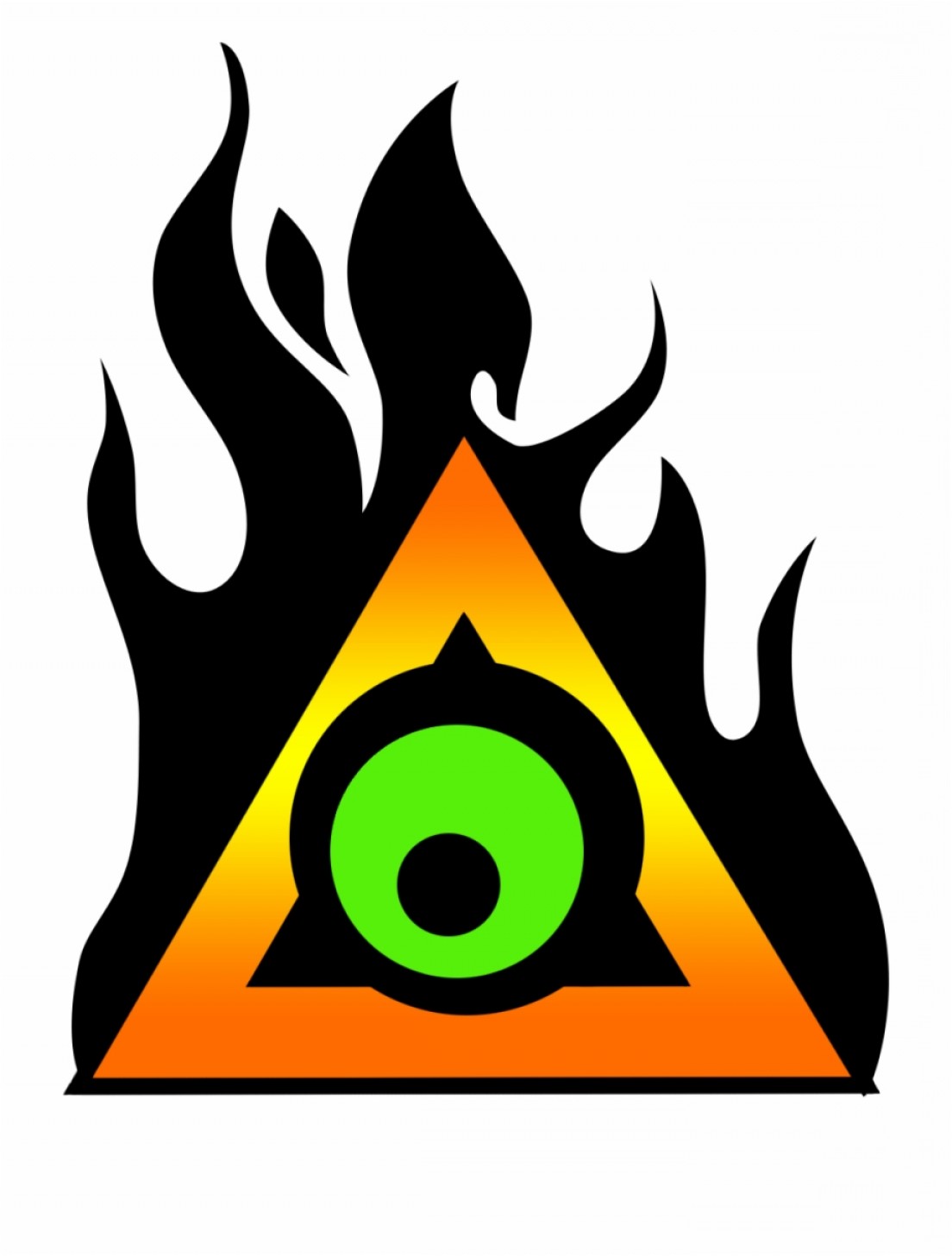 1104x1456 Ijwoxixilluminati Icon Of Horus Pyramid Flames Eyeofhorus Vector