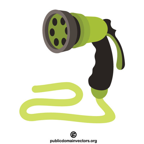 500x500 Garden Hose Vector Clip Art