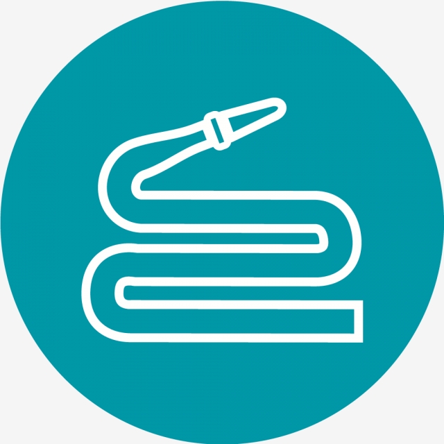 640x640 Hose Vector Icon, Hose, Garden, Gardening Png And Vector For Free